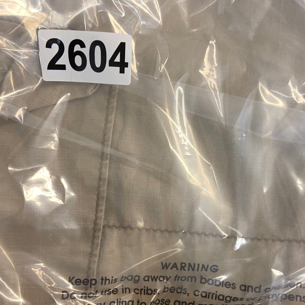 Polo Jeans Co Ralph Lauren Cargo Pants Womens 10 Tan Excellent Ripstop Cropped - Picture 10 of 10